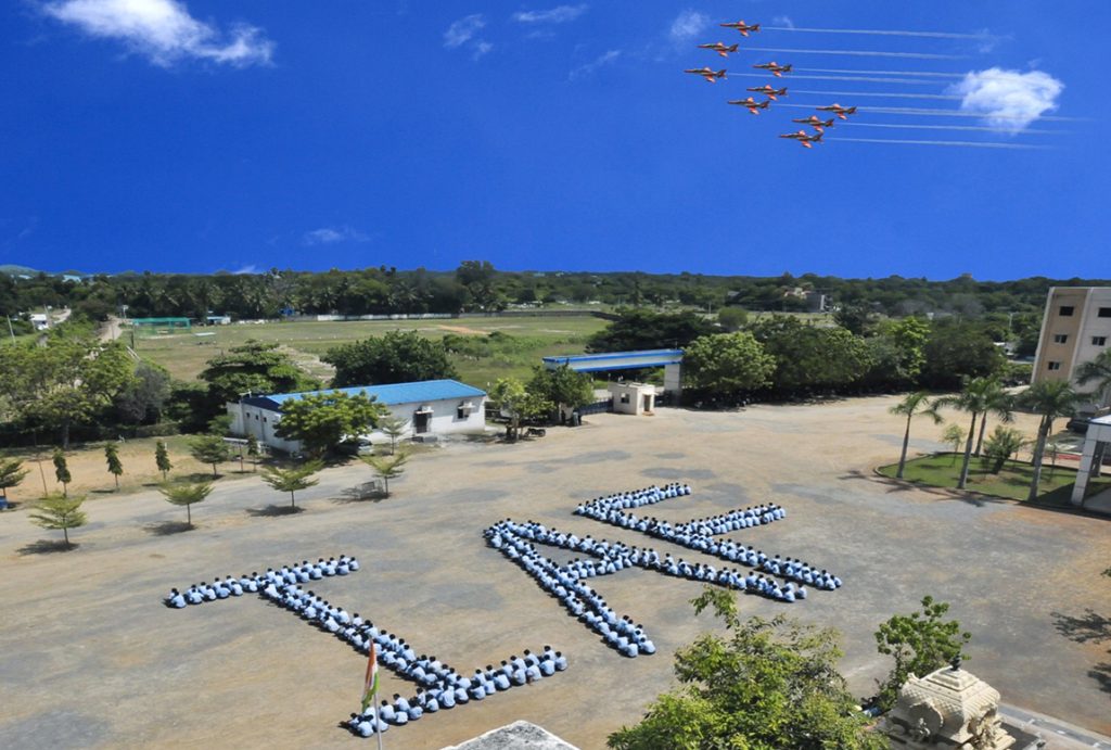 SALUTING THE UNWAVERING COMMITMENT, UNPARALLELED BRAVERY AND UNMATCHED CONFIDENCE OF THE ICONIC PILOTS WHO FLY WITH VALOUR AND STAND AS A SYMBOL OF SUPREME STRENGTH.